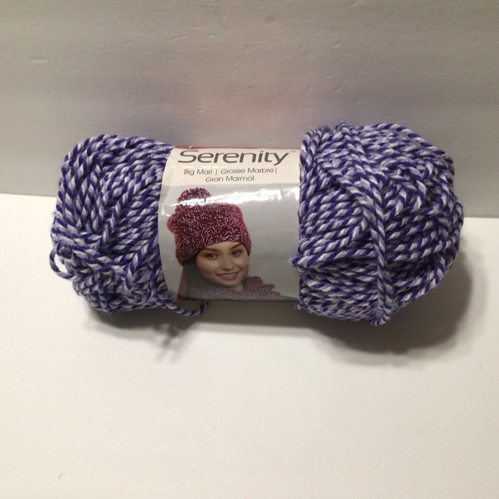 Bundle 2 for $12 Premier Serenity Big Marl 100% Acrylic Bulky Lilac